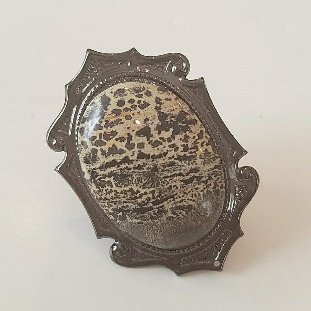 GASOLINE GLAMOUR painted JASPER RING